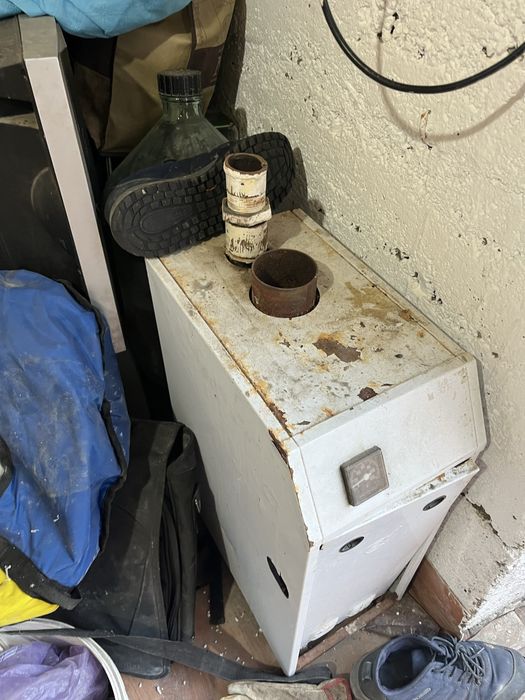 газовая печка.