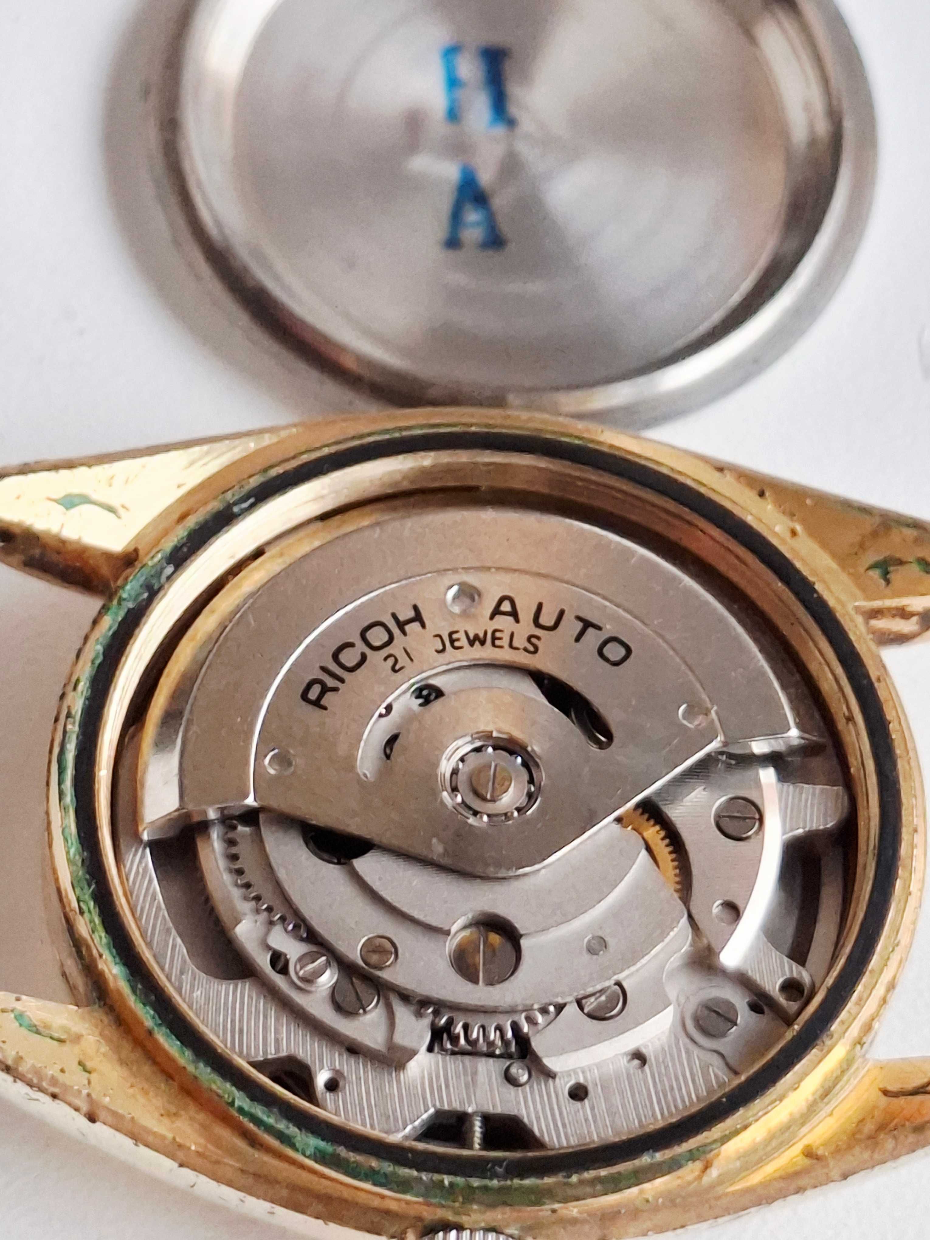 Ceas vintage Ricoh President Automatic 21 jewels day-date
