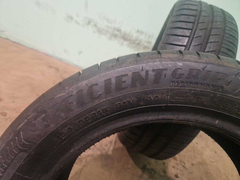 2 Goodyear R16 195/55/ 
летни гуми
DOT3518