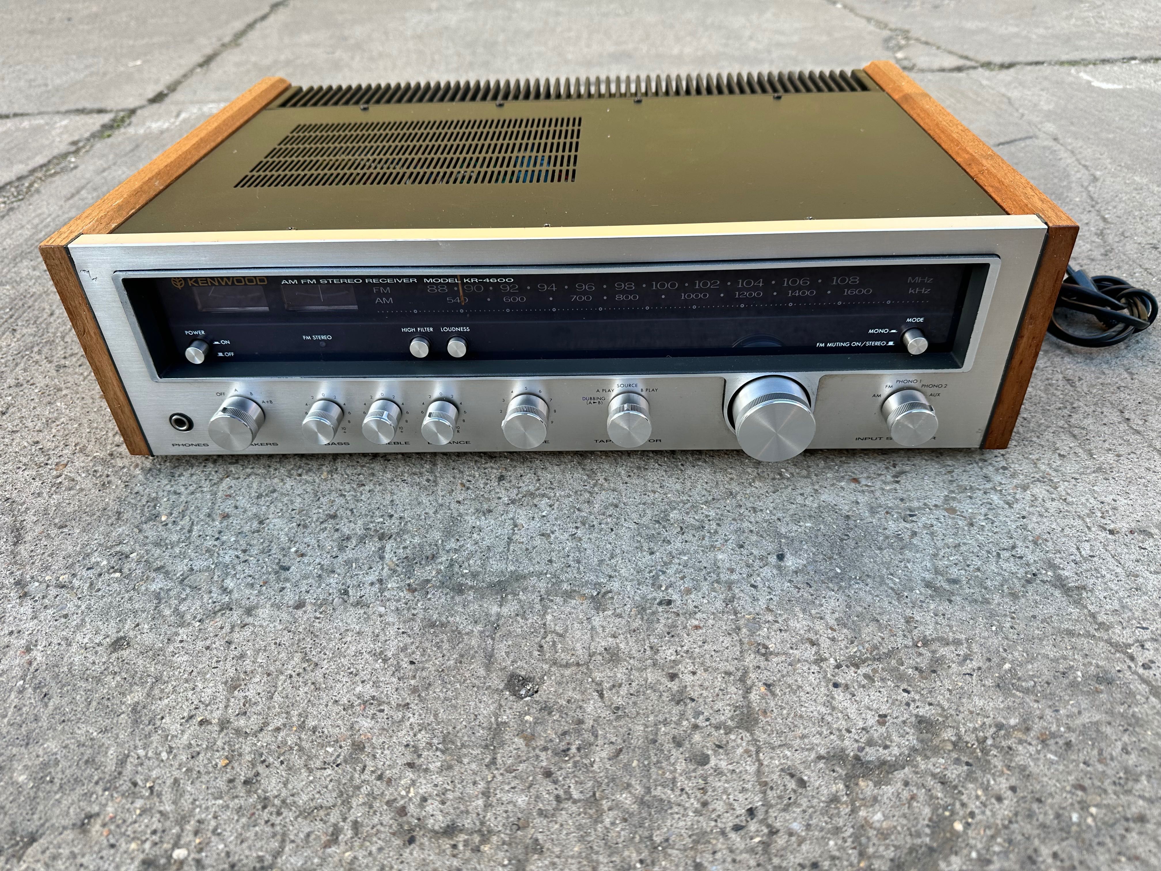 Kenwood KR-4600 amplificator statie receiver vintage