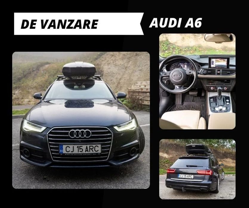 Audi A6 Audi A6 1.8 TFSI Ultra S tronic 190 cp 2017 Matrix Suspensie Perne