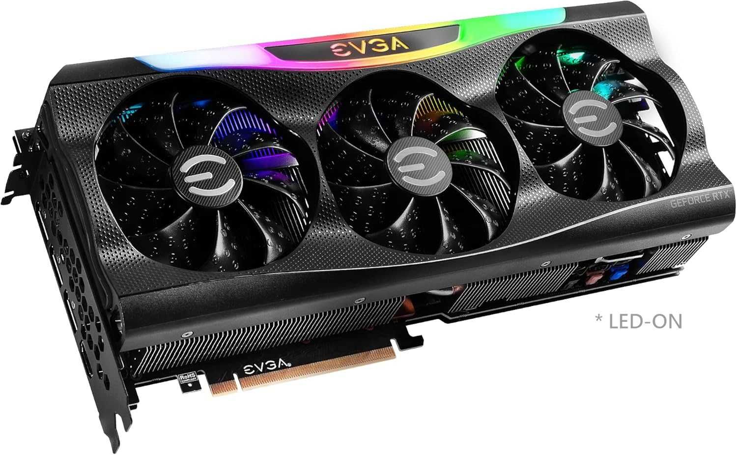 EVGA RTX 3070 Ti FTW3 ULTRAGAMING–8G,Кутия, Фактура, Кратко използване