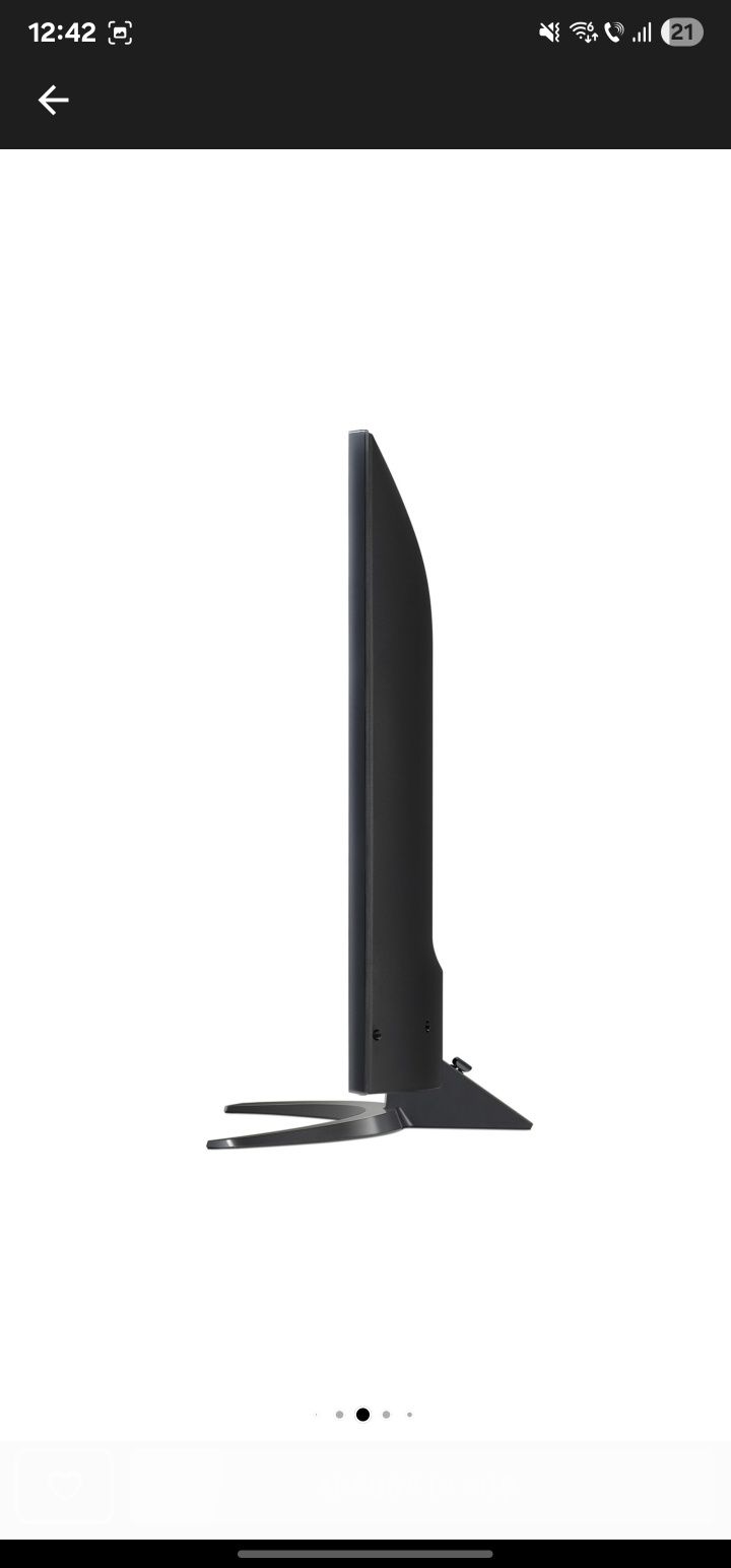Televizor Smart 108 cm LG NanoCell 4K