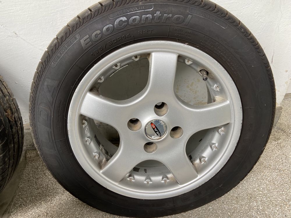 Продавам джанти и гуми 185/60 R14