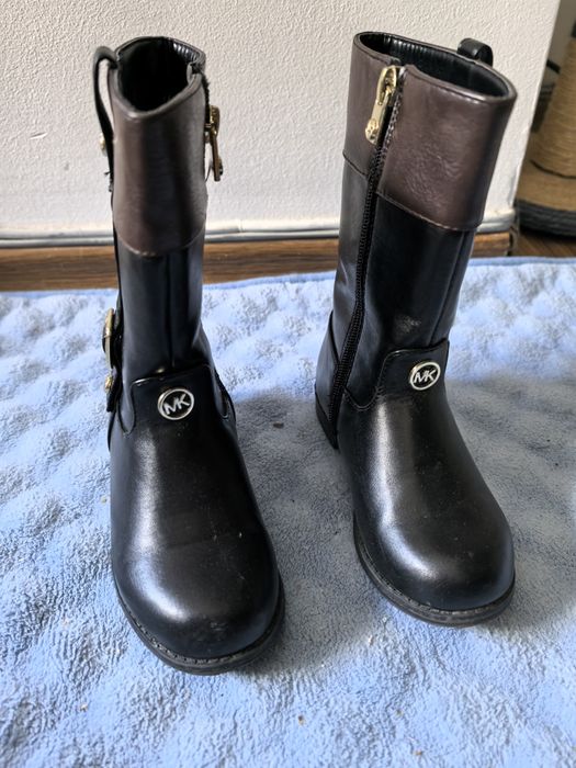 Детски кожени  ботуши Michael Kors