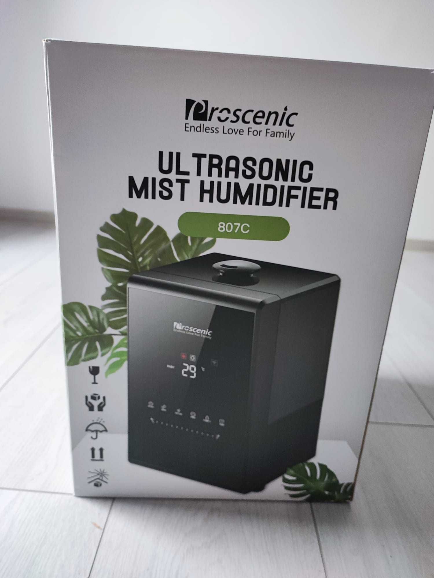 Proscenic ultrasonic mist umidificator 807C