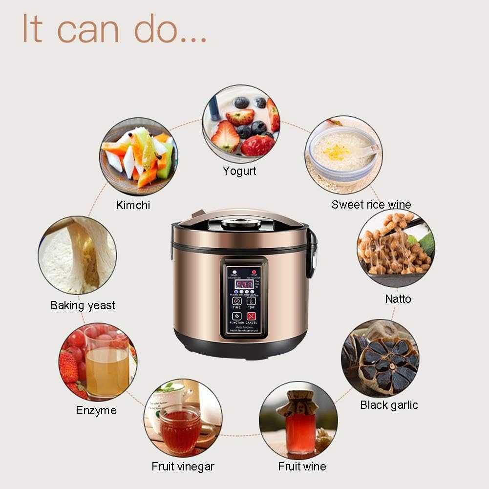 Уред за кисело мляко,черен чесън и др. MLGB 6L Yoghurt Machine