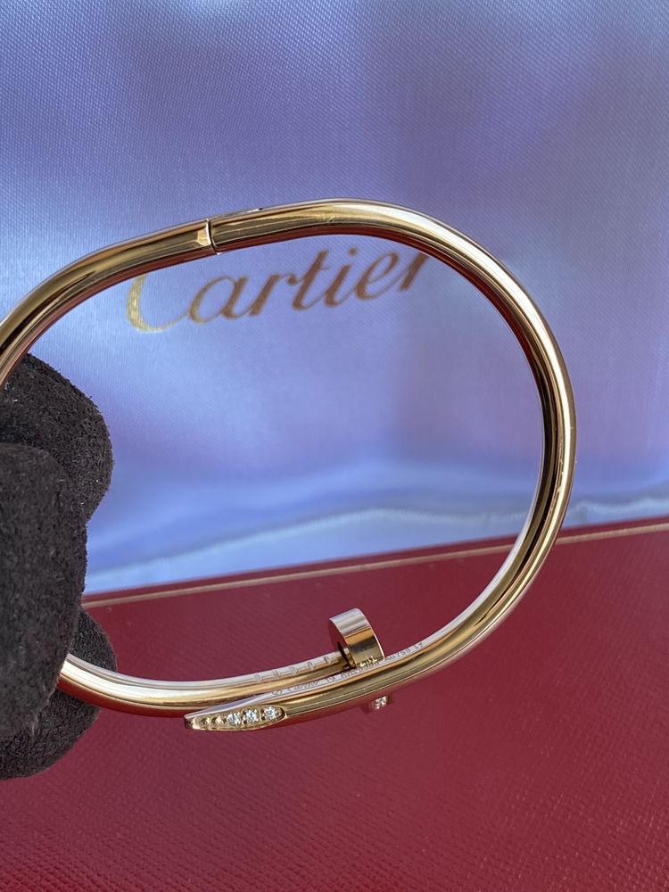 Brățară Cartier Cui 16 Rose Gold 585 Diamond