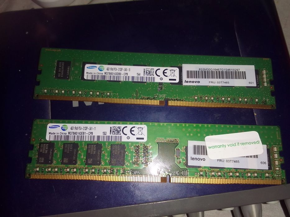 Рам платки по 4 GB всяка ддр 4