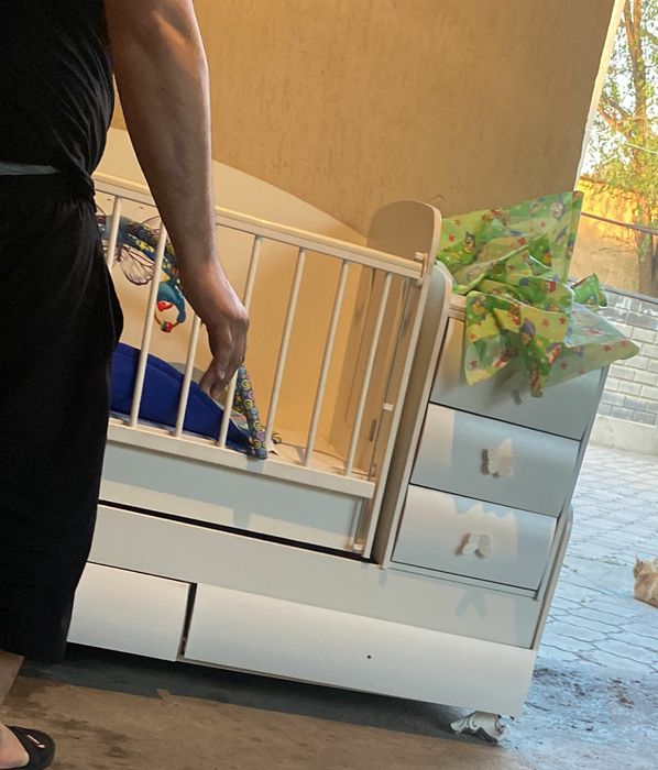 Манеж трансформер новая