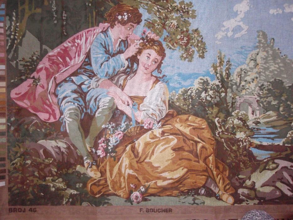 Vand goblen sarbesc "La Pastorale",