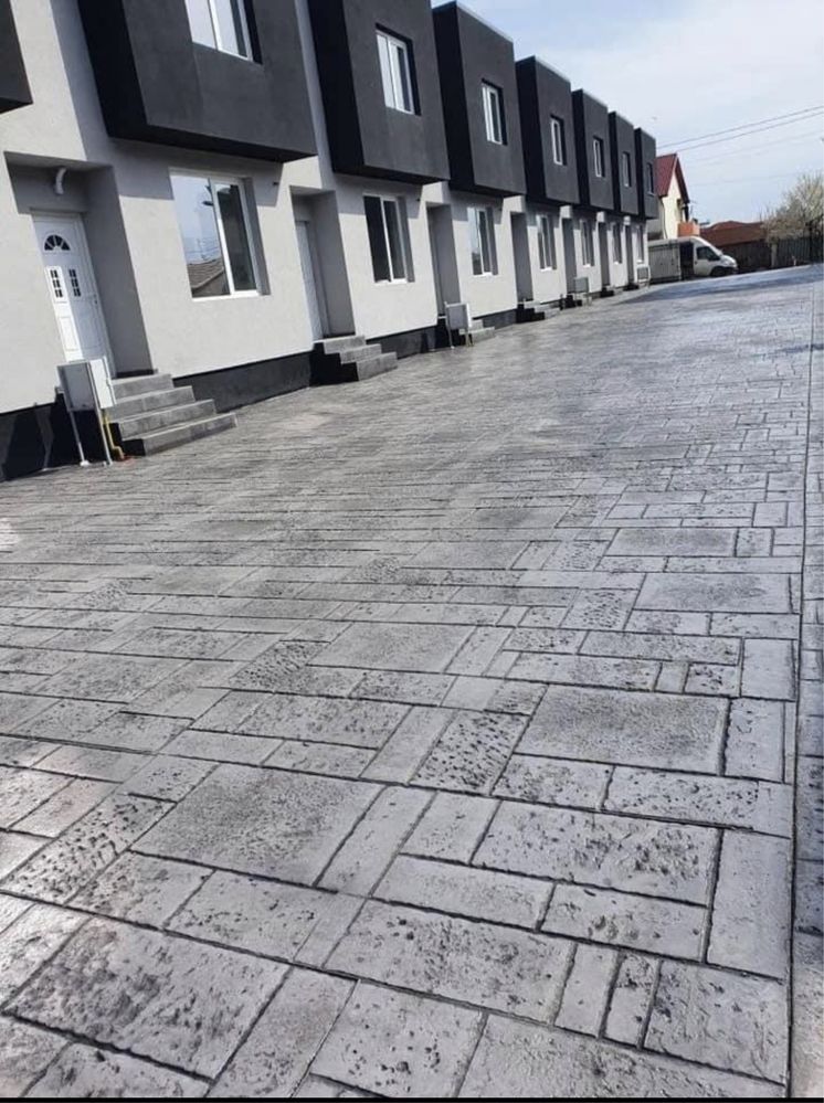 Pavaje si decorațiuni din beton amprentat ân toate zonele țări