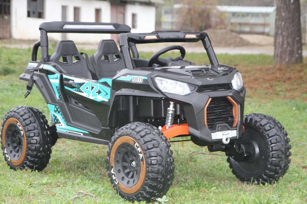 UTV electric pentru 2 copii Dune-Buggy 300W 24V,cu roti MOI NOUA