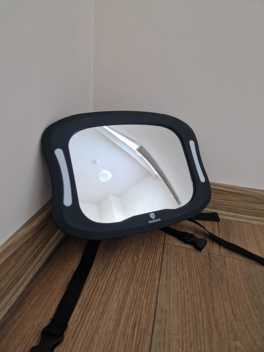 Огледало за задна седалка Kidmaxx - С LED светлина Reflex