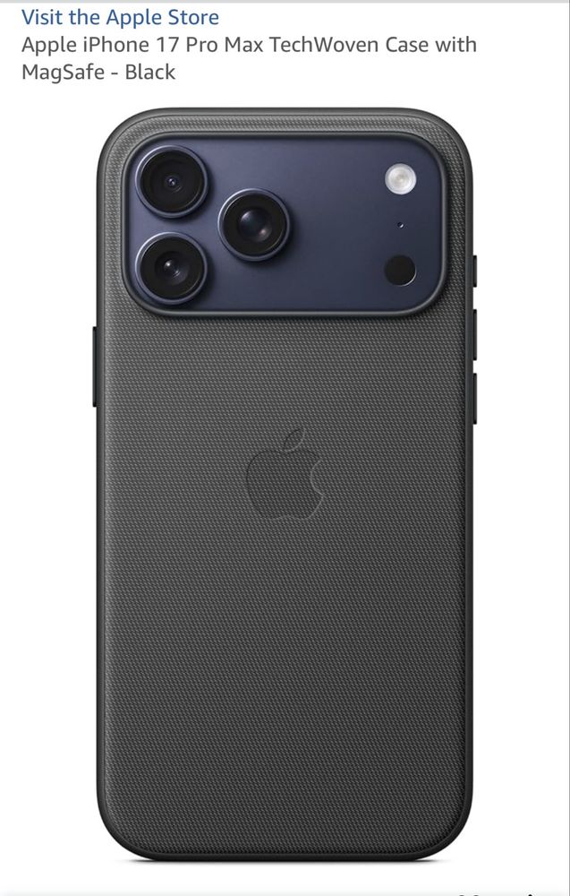 Чехол для iPhone 17 Pro Max TechWoven(Оригинал из Apple Store)