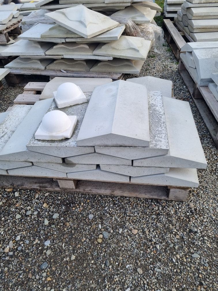 Coame beton / caciuli stalp / palari gard / coame de gard / capac gard