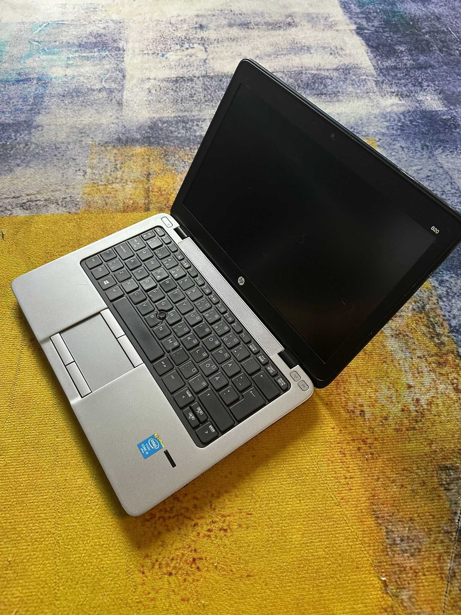 laptop hp 820-g1, core i5, ram 8 gb, ssd 120 gb