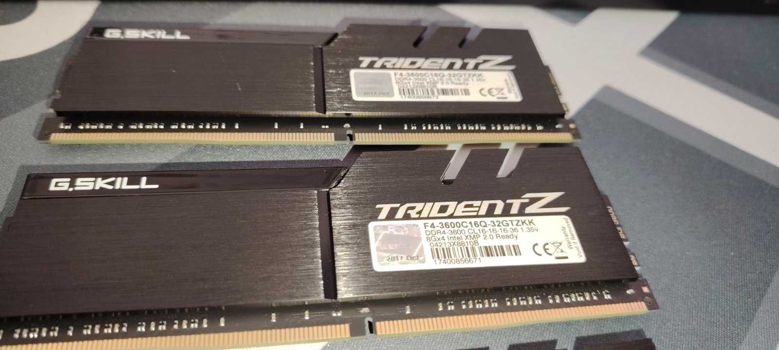 Рам памет G.Skill Trident Z 4x8GB 32GB 3600MHZ CL 16 16 16 DDR4