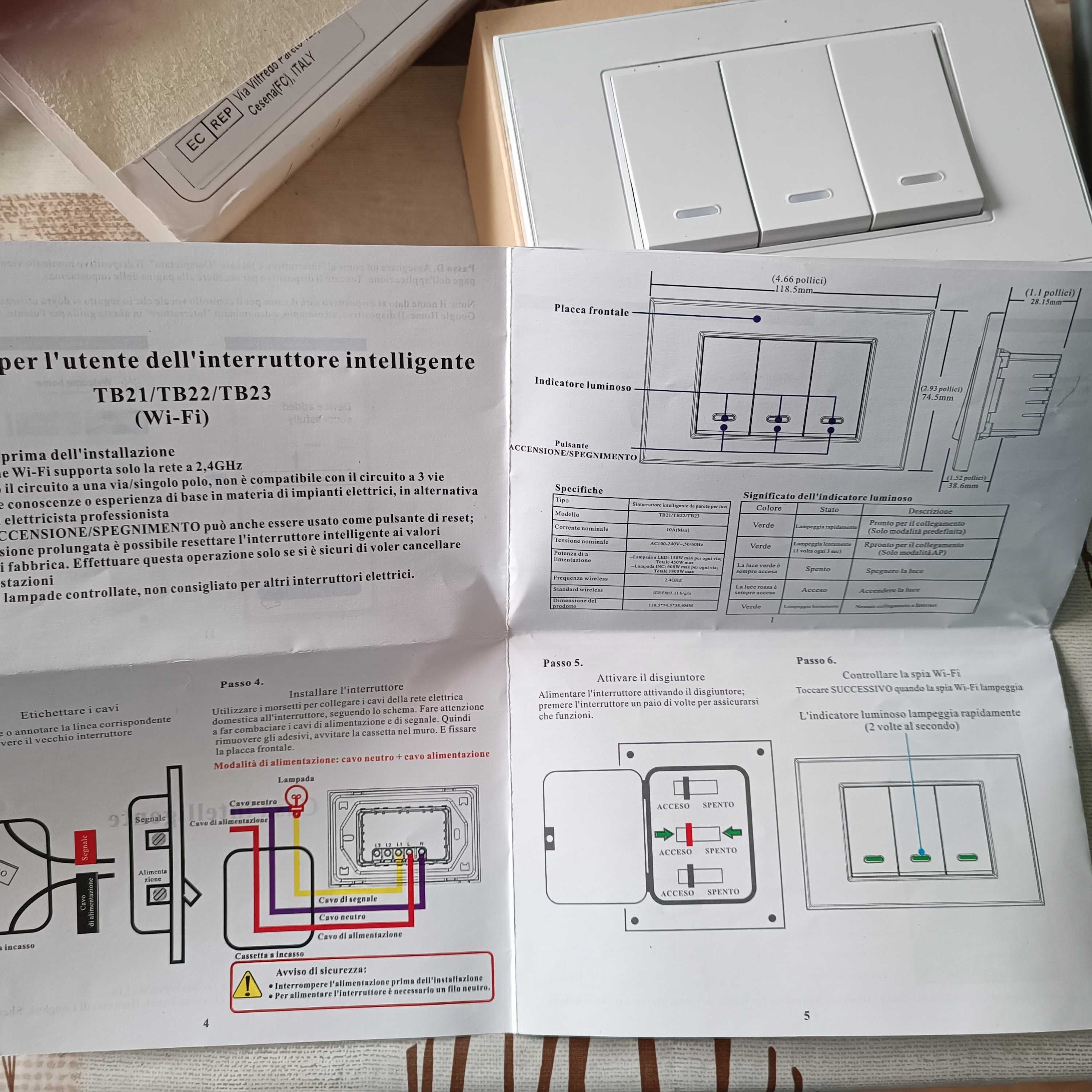Smart wall switch