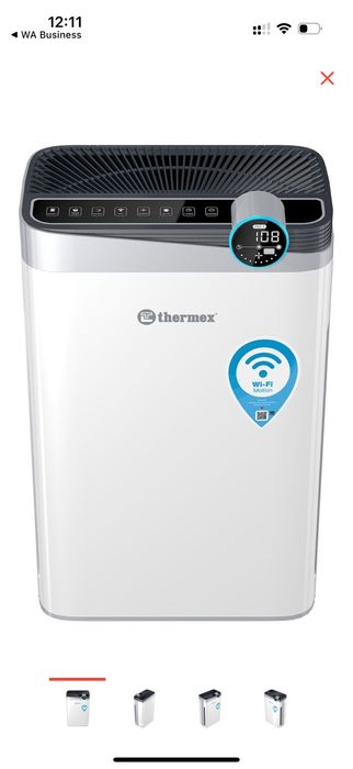 Очиститель воздуха Thermex Griffon 500 Wi-Fi белый
