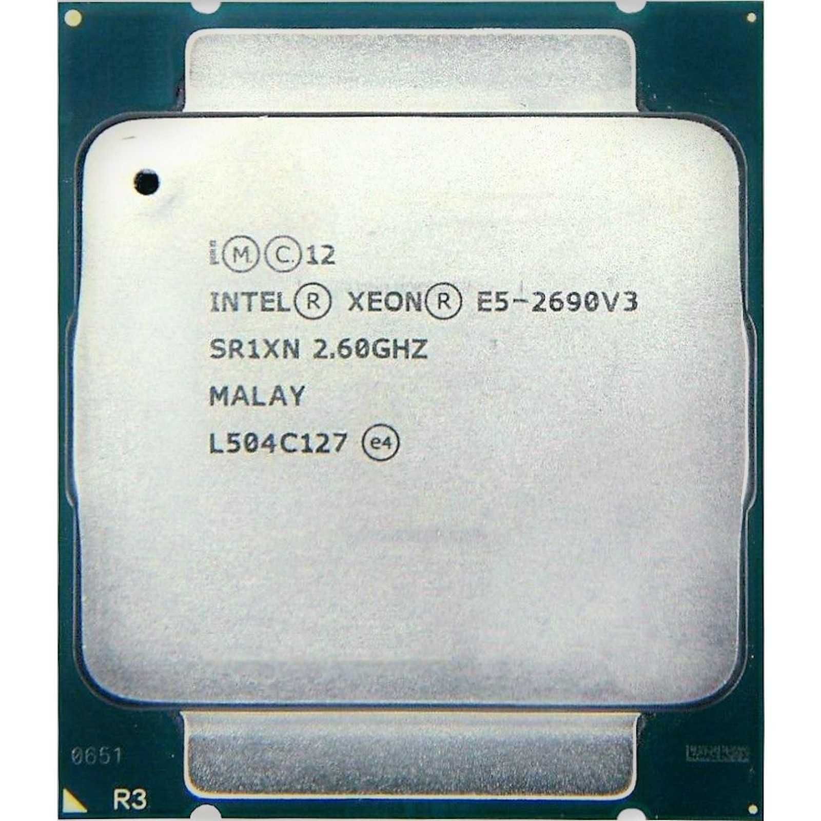 Процесор CPU Intel XEON E5-2690 v3 12/24 core дванадесет ядрен 2011-3