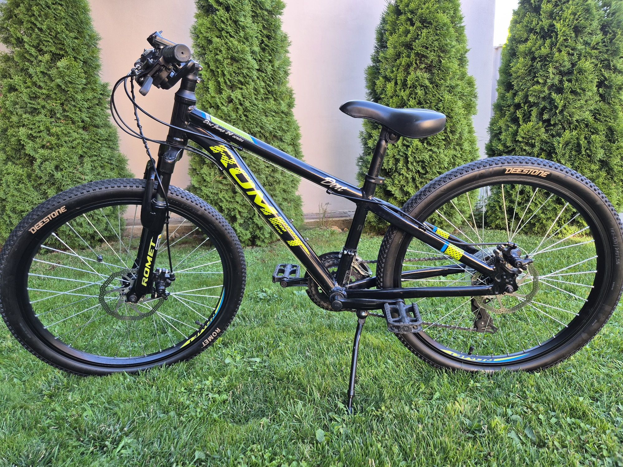 Bicicleta Romet Rambler Dirt 24 Negru