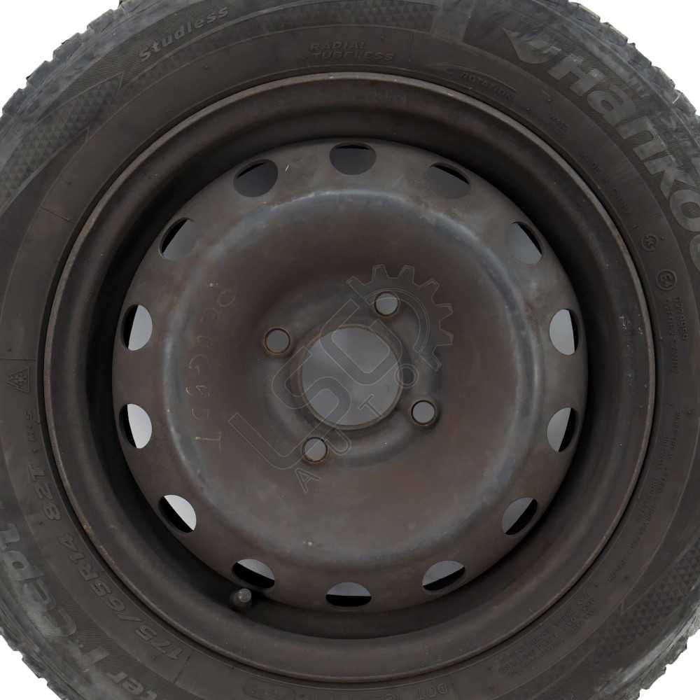 Стоманени джанти 4x108 с гуми R14 Citroen C3  ID: 124282