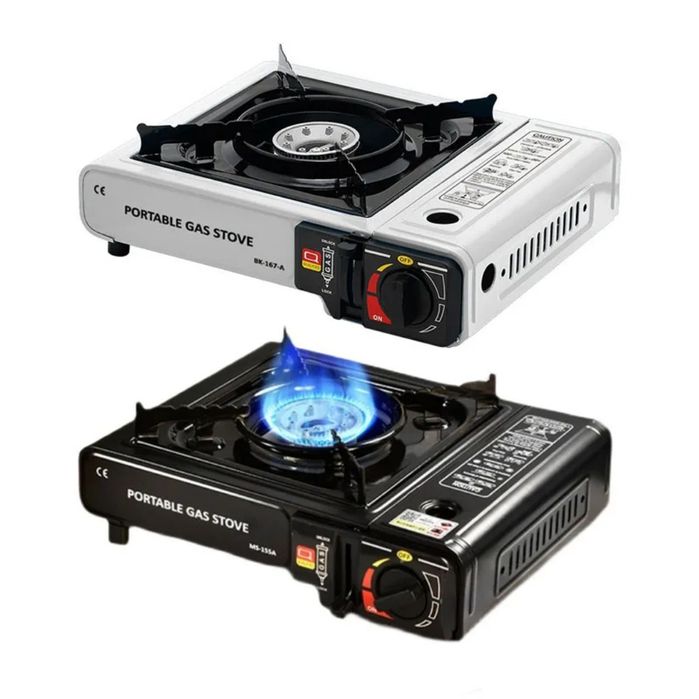 Портативная газовая плита в кейсе для похода