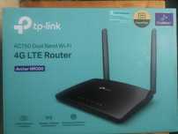 Нов не използван TP=Link, AC750 Mbps безжичен двулентов 4G LTE рутер.