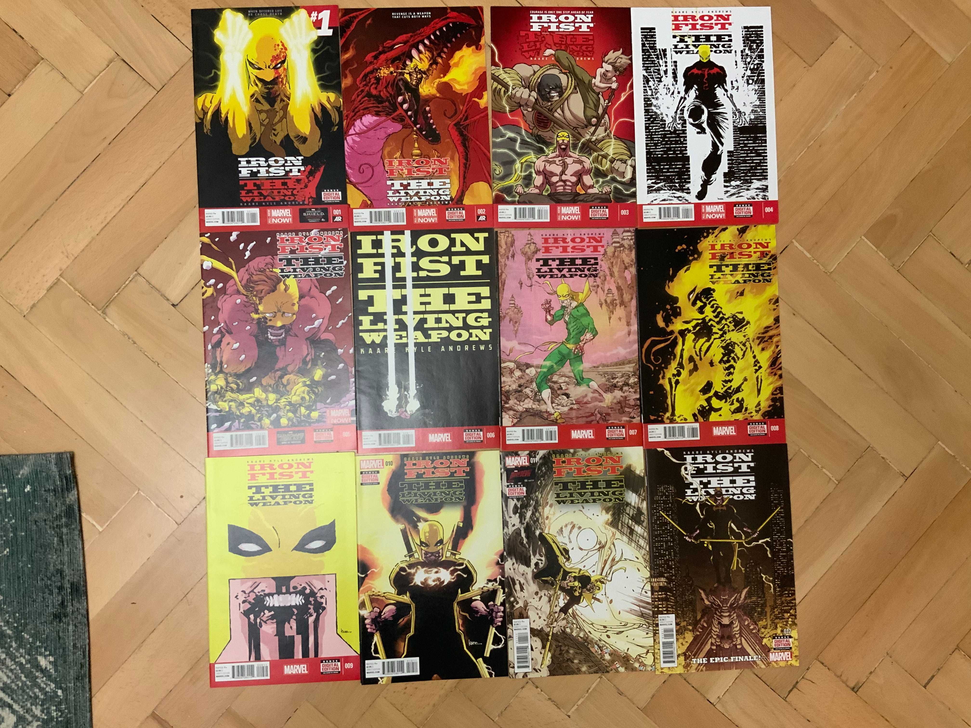 Колекция комикси Iron Fist (НОВА ЦЕНА)
