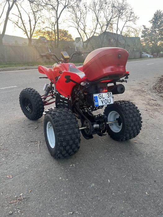 Atv bashan 200s inmatriculat cu numere negre