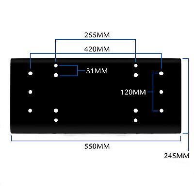 Suport/placa troliu auto 13500-20000 lbs 58cm