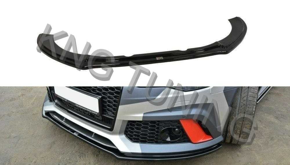 Преден лип спойлер за ауди а6 ц7  / Audi A6 C7 Lip Spoiler RS6