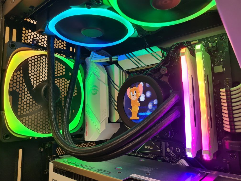 !!СПЕШНО!! Custom Гейминг компютър NZXT/RTX 3060/ Ryzen 5