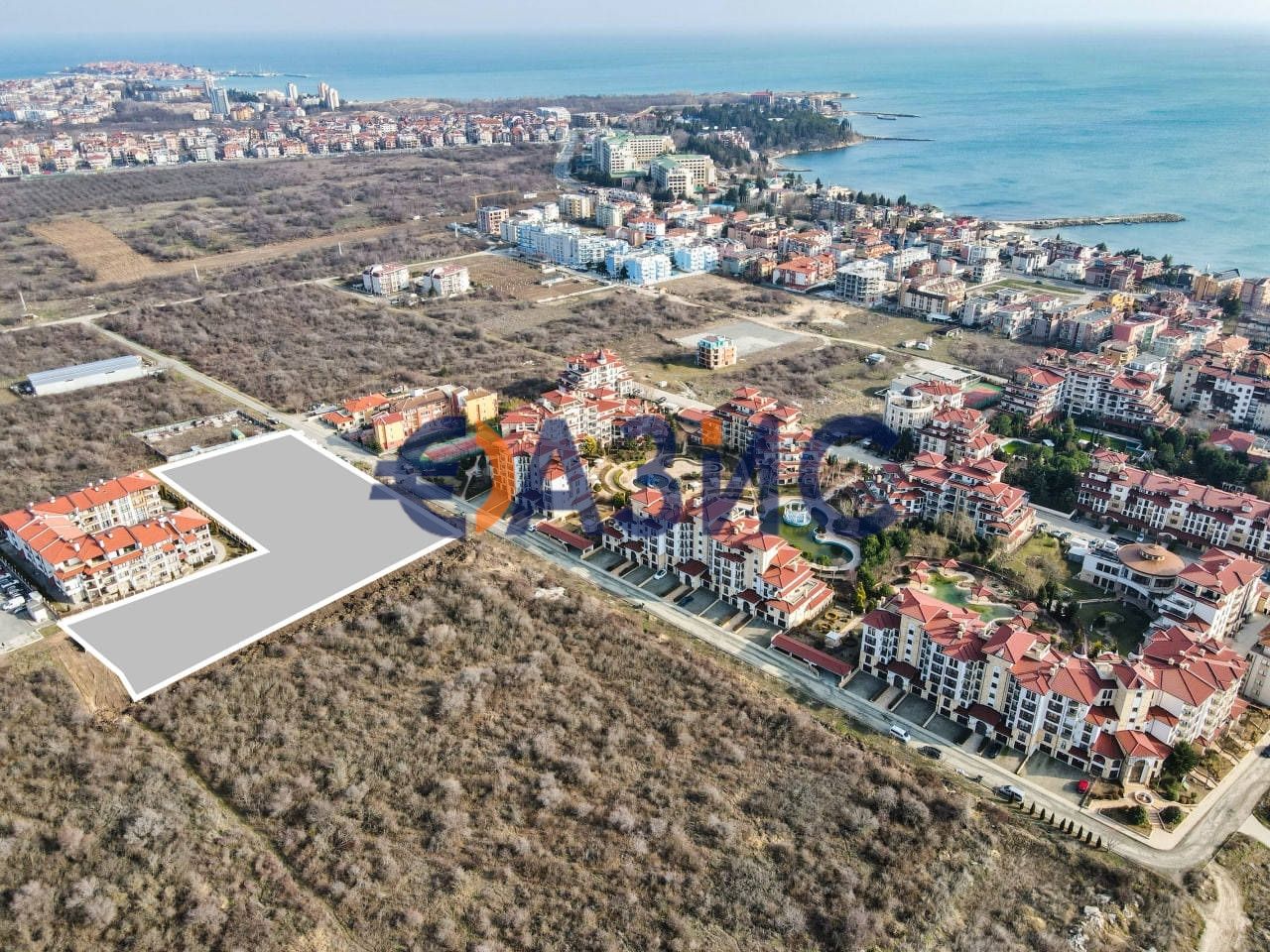 Студио в нова сграда в строеж сграда Несебър Парадайз, България, 39.30