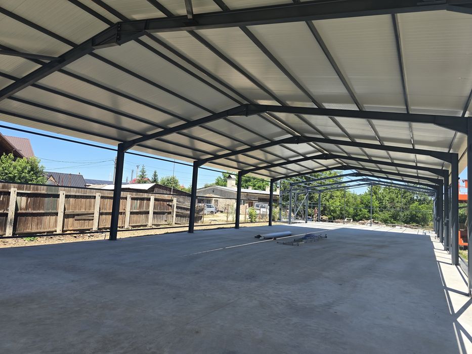 Schimb cu auto hala 10x20m cu livrare si montaj oriunde in tara