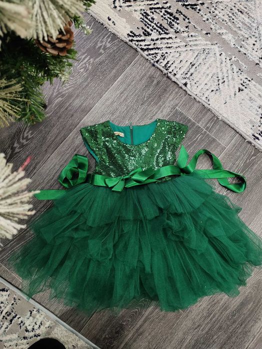 Детское платье на новый год