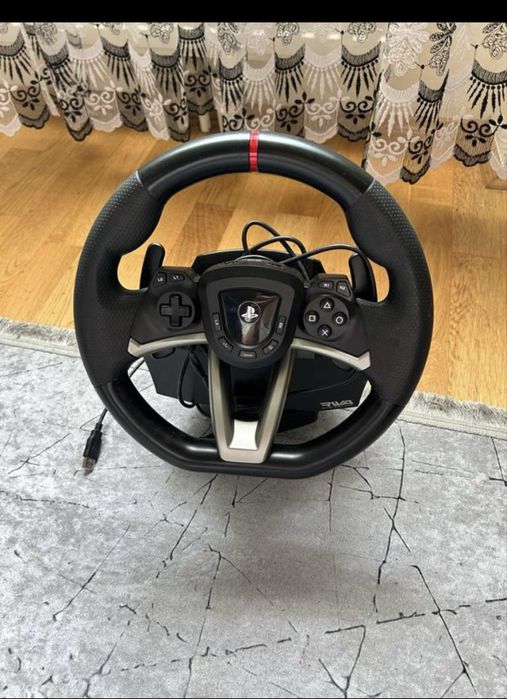 Volan HORI Racing Wheel Apex PS4 - Volan + pedale, stare foarte bună