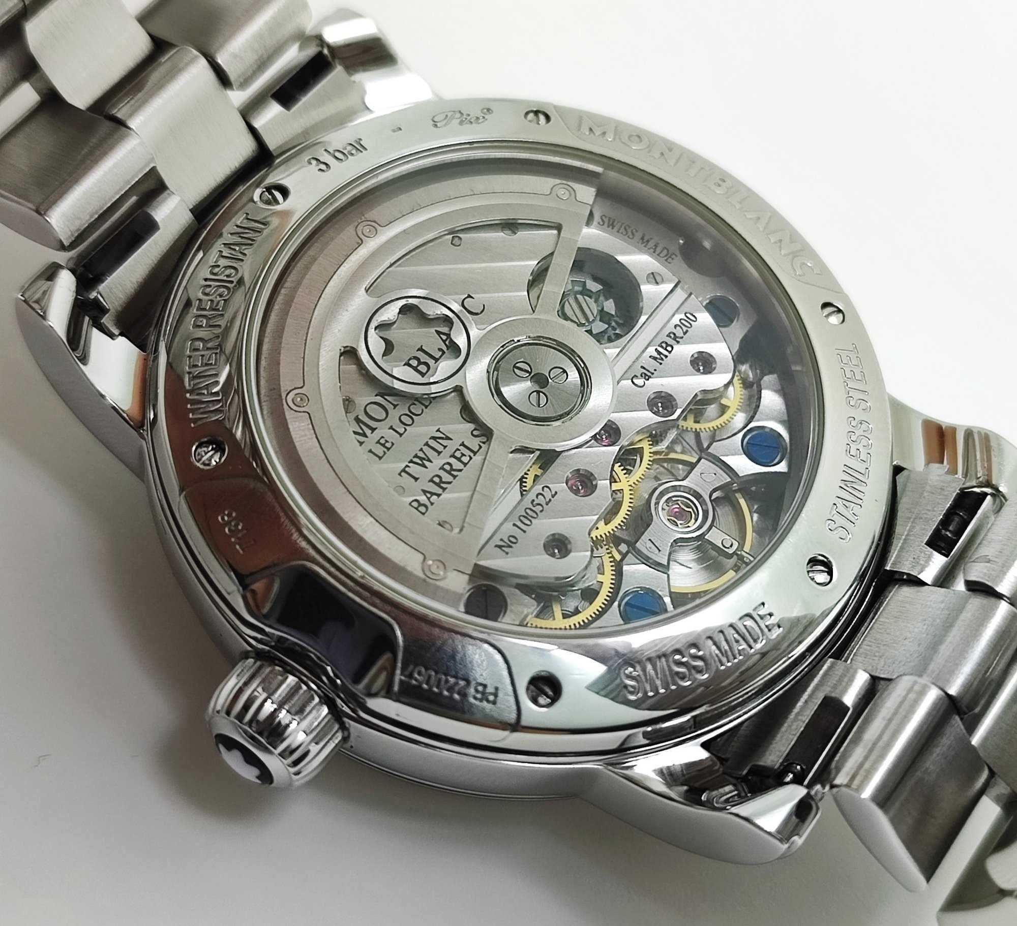 Montblanc Nicolas Rieussec GMT Mono-Pusher Chronograph - като НОВ!