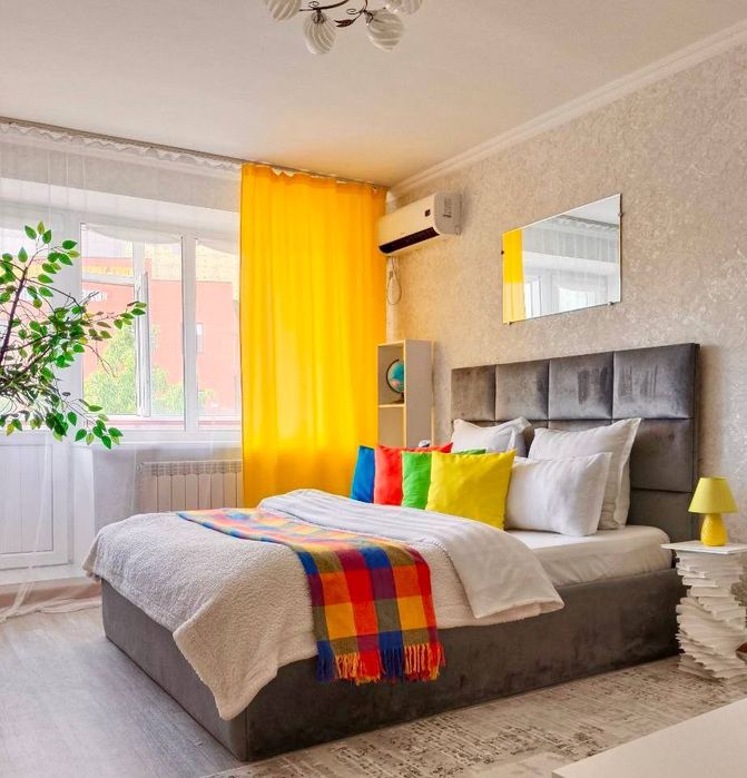 Светлые апартаменты в 12 микрорайоне