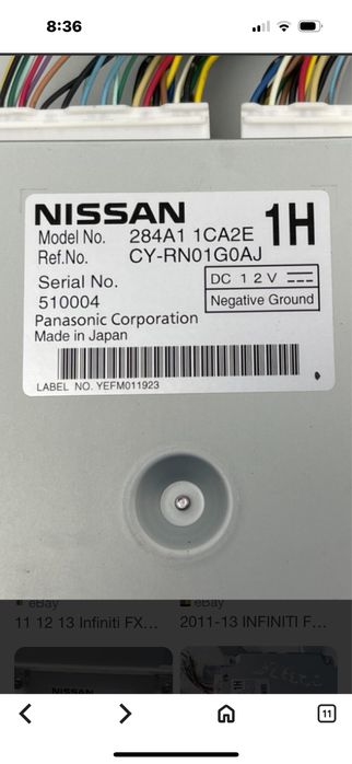 Доставка Ел . части !Блок управление парктроник камери Инфинити