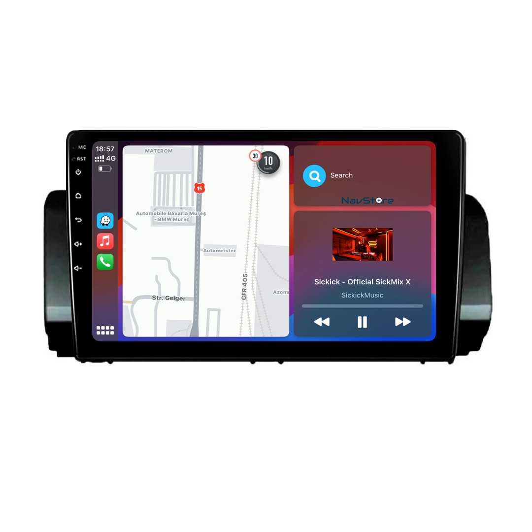 Navigatie Dedicata Dacia Logan (2021-2023), 9Inch, Bluetooth, Carplay