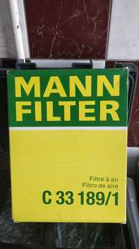 Vând filtru aer Fiat/Opel Mann Filter C 33 189/1 NOU-NOUȚ