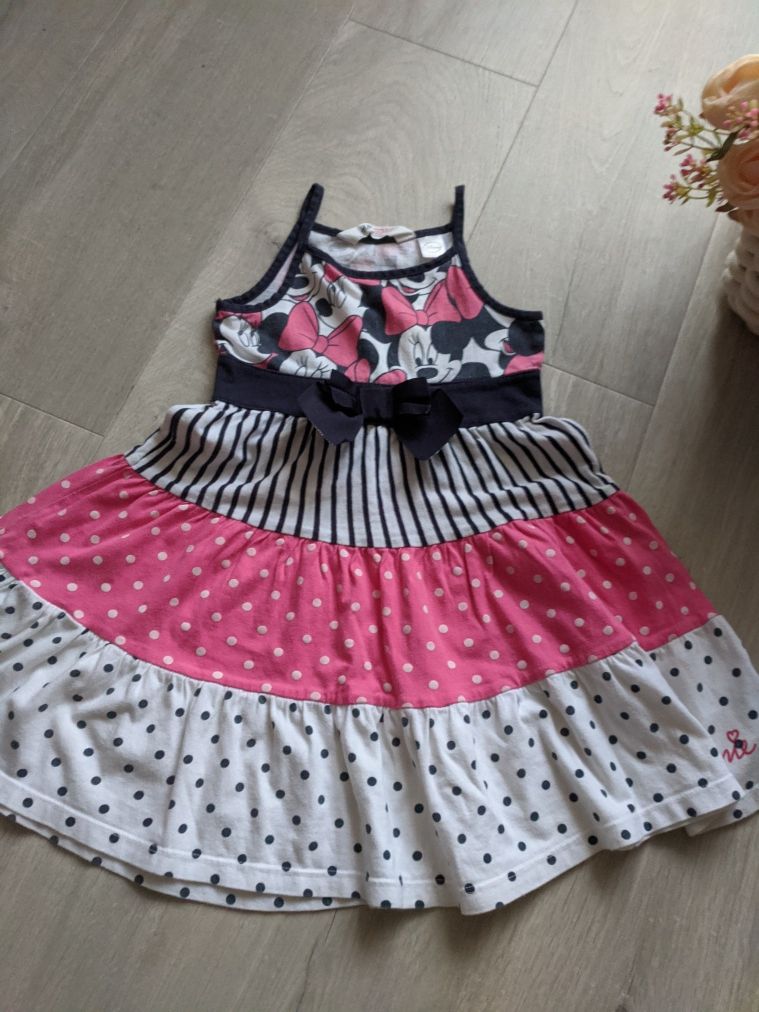 Set rochiță și tricou Minnie, 2-4 ani