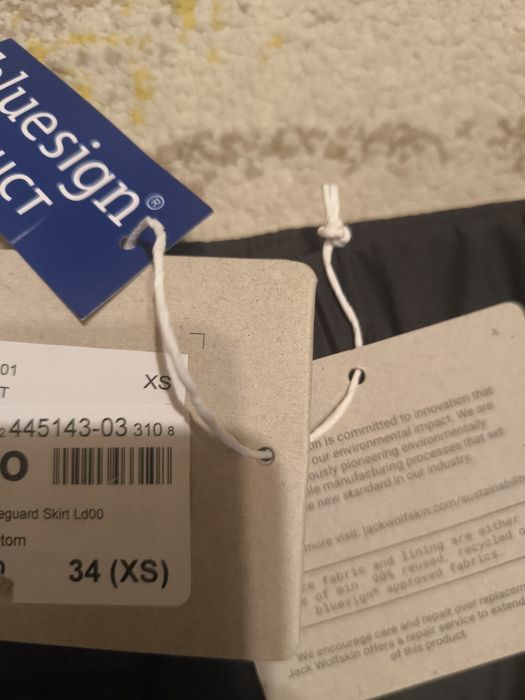 Fusta (skort) iarna femei Jack Wolfskin XS PRET FIX