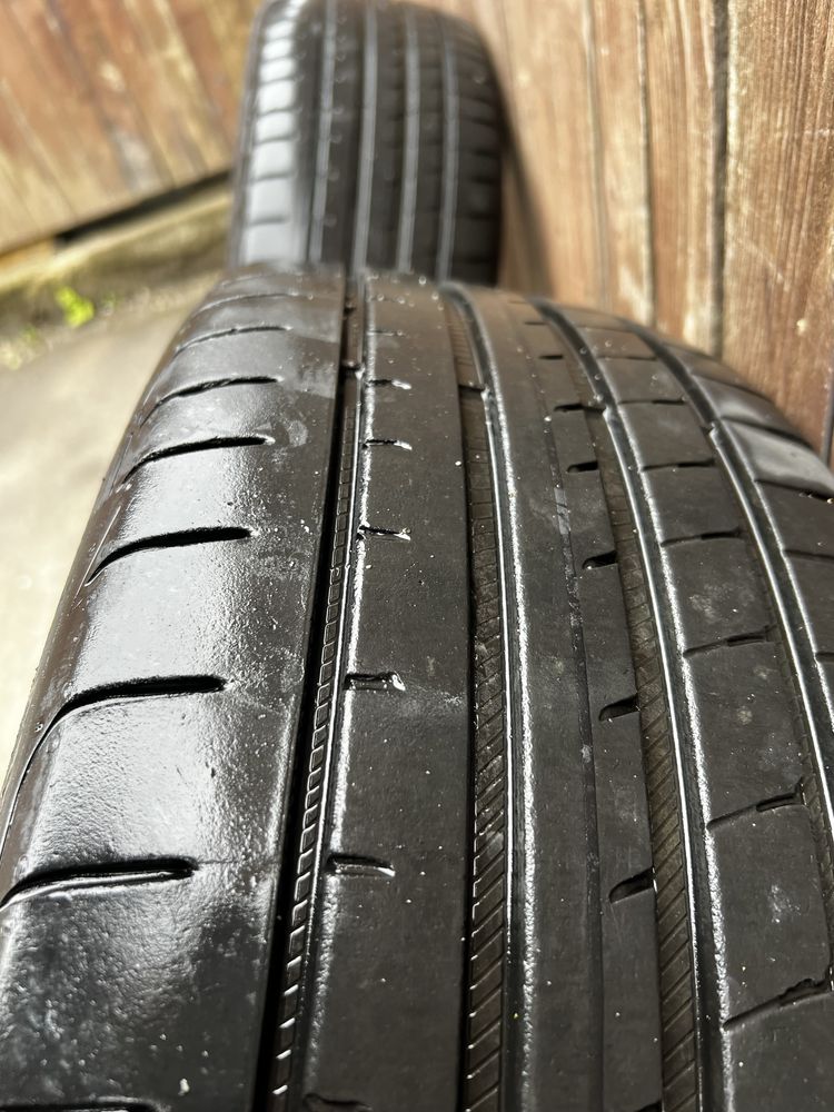 Vand 4 jante R18 Mercedes cu anvelope vara Good Year