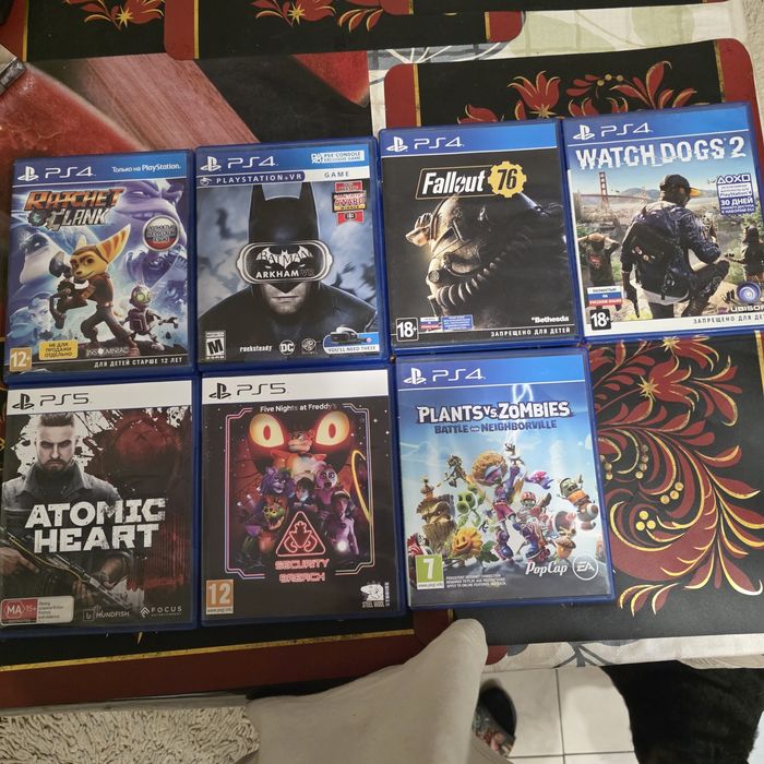 Игры PS4-PS5 в отличном состоянии