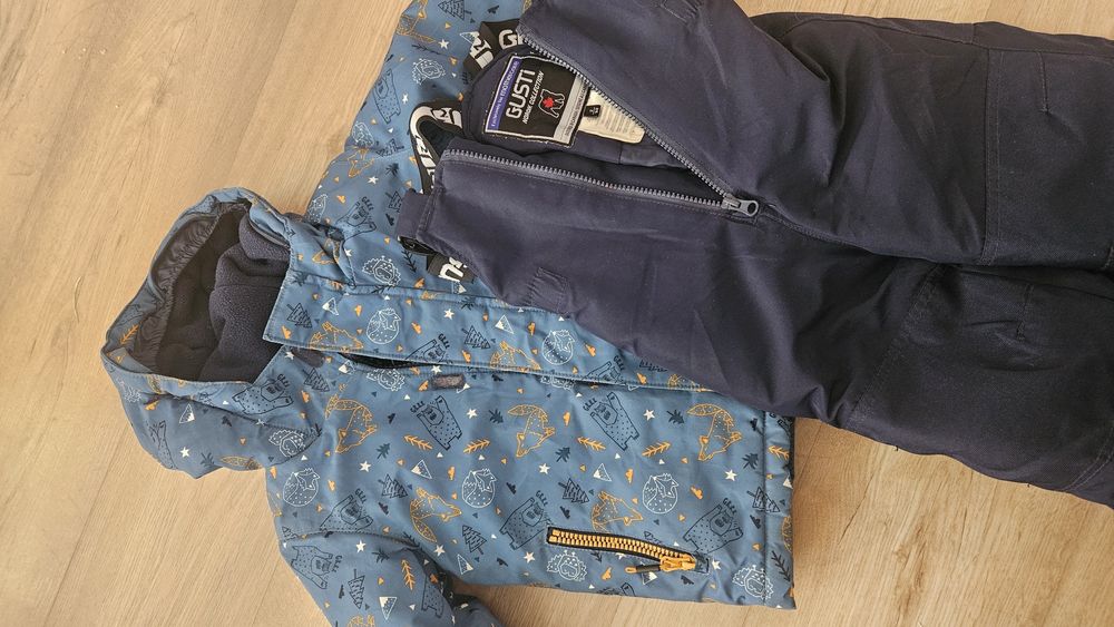 Зимний комбинезон для мальчика Густи 92-98