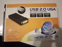 Адаптер (переходник) USB - UGA (USB - VGA/DVI/HDMI) внешняя видеокарта