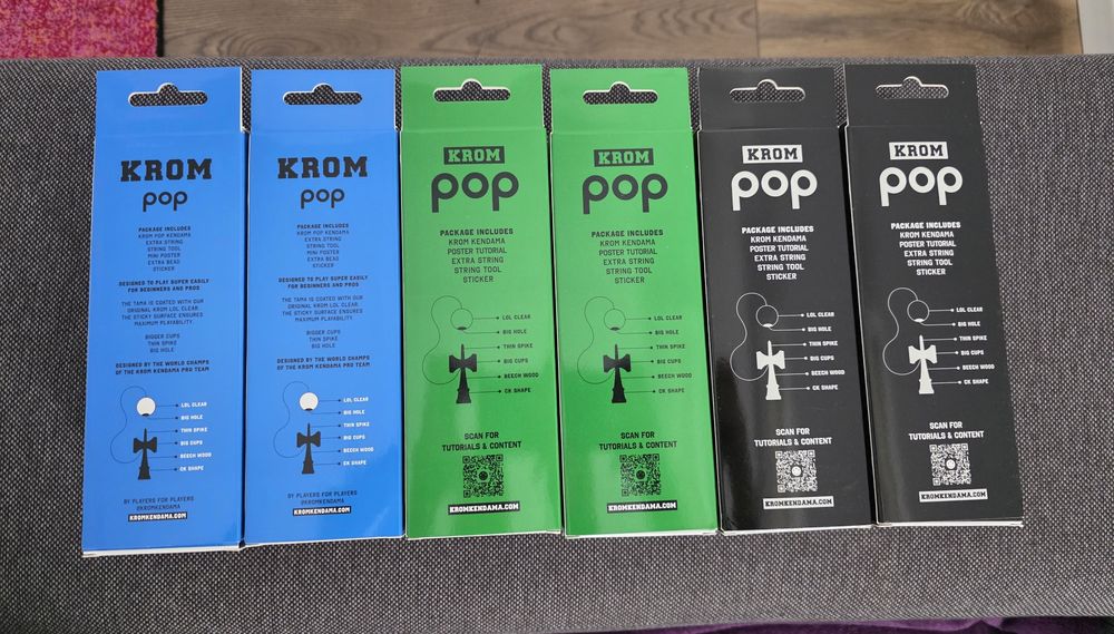 Krom Kendama Pop Lol sigilate originale zona Iulius / Buna Ziua